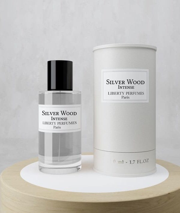 Image: Silver Wood Intense Perfumes - Explore captivating scents at Liberty Perfumes Paris.