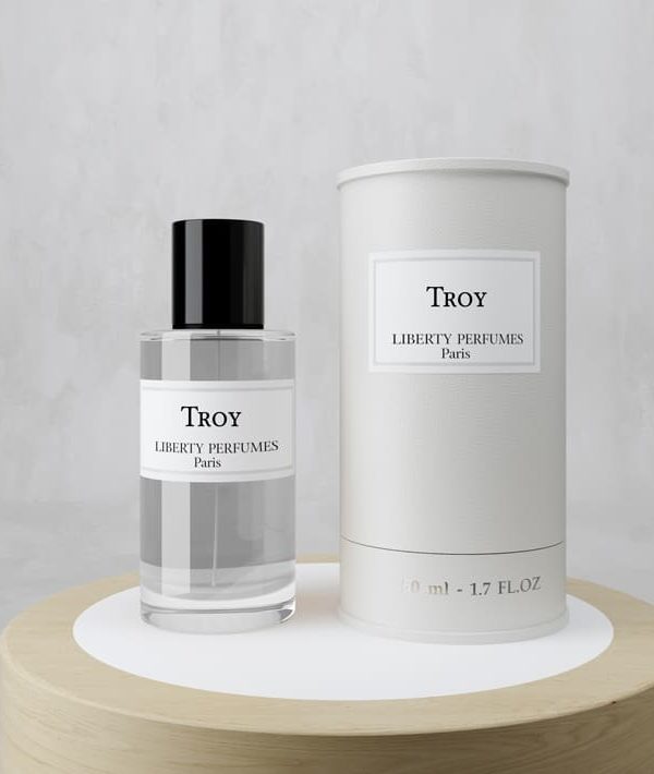 Image: Troy Perfumes - Experience timeless scents at Liberty Perfumes Paris.